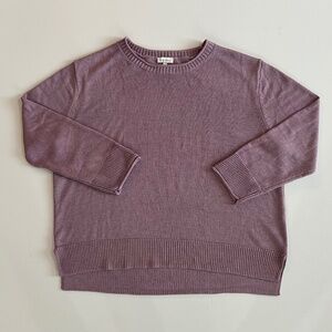 Ella Moss Women Lavender Purple Knit sweater size XL New